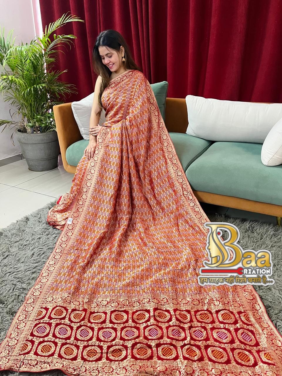 Georgette Fabric With Georgette Fabric