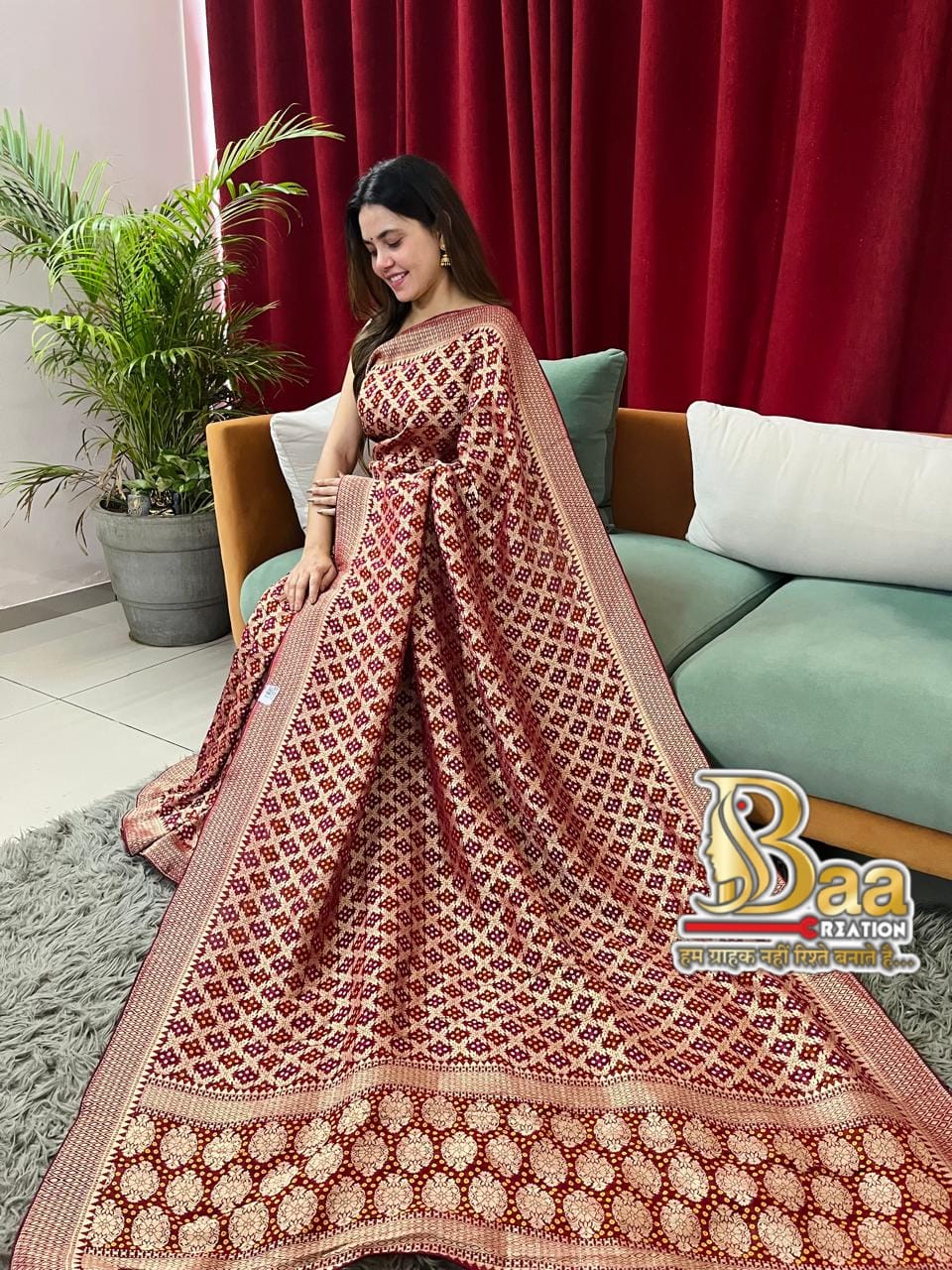 Georgette Fabric With Georgette Fabric